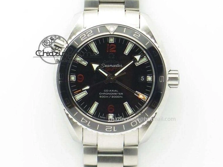 0122 EasyCare Seamaster 6000M Ultra Deep SS SBF 1:1 Best Edition Deep Blue Dial on SS Bracelet A8912 Super Clone 7816